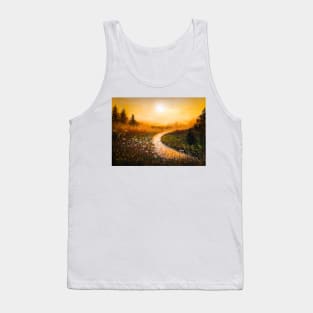 Serenity of the golden hour Tank Top